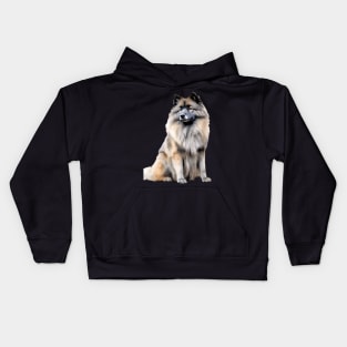 Keeshond Kids Hoodie